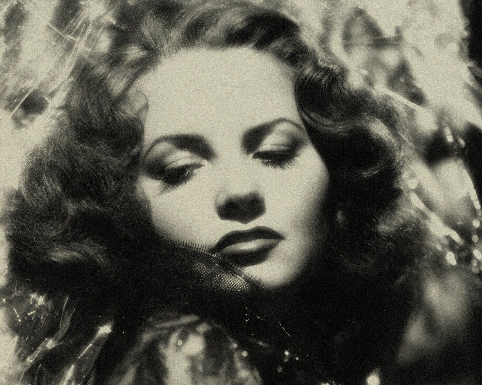 A L “Whitey” Schafer “Janet Blair” (c.1941) – Vintage Photo Portrait - Mabon Gallery