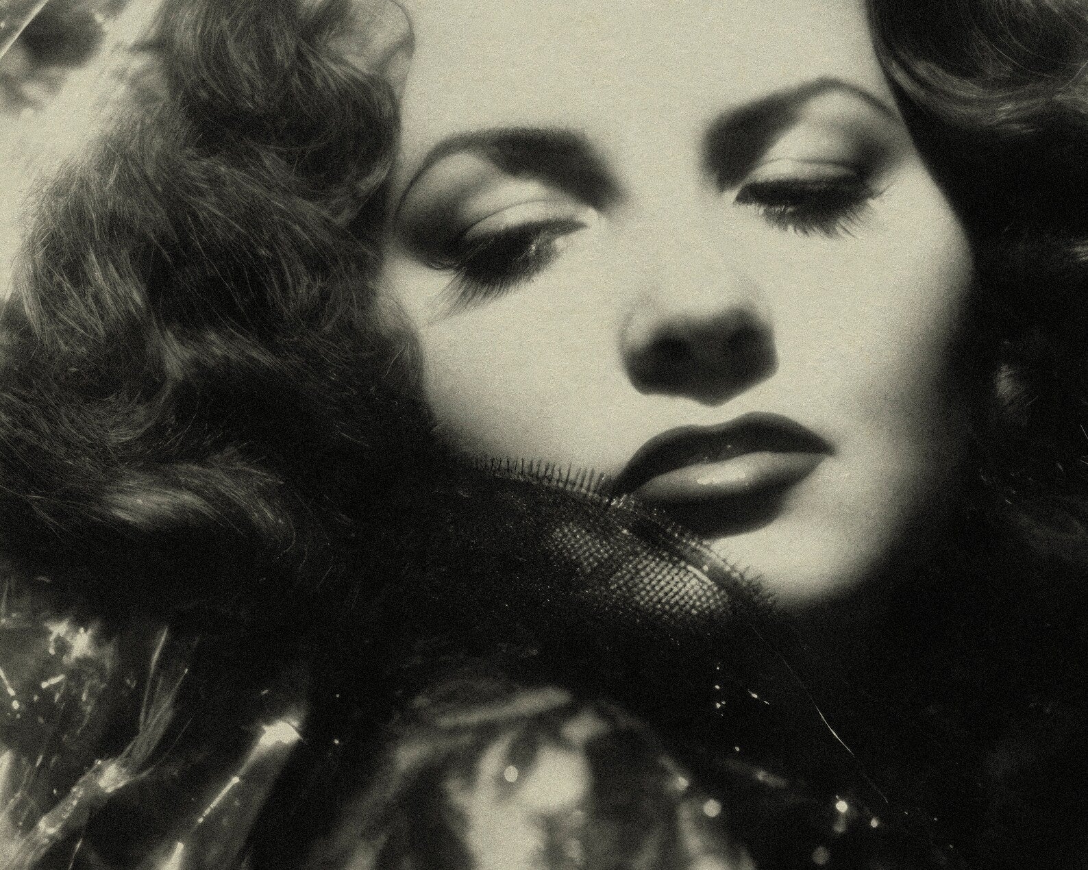 A L “Whitey” Schafer “Janet Blair” (c.1941) – Vintage Photo Portrait - Mabon Gallery