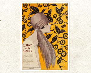A. Soulié “L'Art et la Mode” (c.1925) Art Deco Fashion Magazine Cover - Mabon Gallery