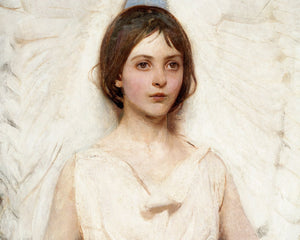 Abbott Handerson Thayer "Angel" (c.1887) - Mabon Gallery