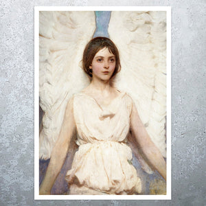 Abbott Handerson Thayer "Angel" (c.1887) - Mabon Gallery