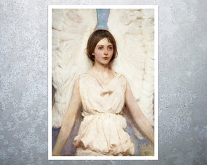 Abbott Handerson Thayer "Angel" (c.1887) - Mabon Gallery
