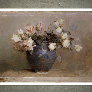 Abbott Handerson Thayer "Roses" (c.1890) - Mabon Gallery