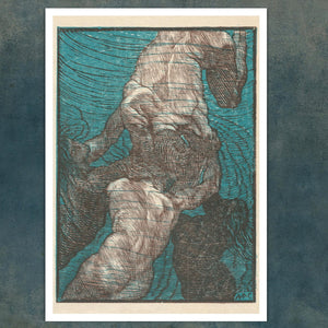 Adolfo de Carolis "Hylas and the Nymphs" (c.1916) - Mabon Gallery