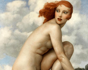 Adrien Thevenot "The Surprised Bather" (c.1920) - Mabon Gallery