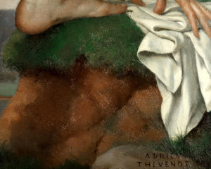 Adrien Thevenot "The Surprised Bather" (c.1920) - Mabon Gallery