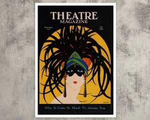 A.J Knott "Theatre Magazine Cover - November 1923" - Mabon Gallery