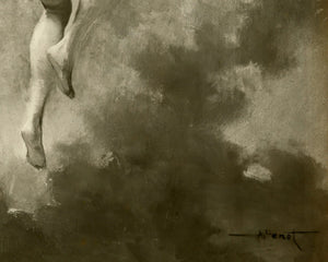 Albert Joseph Pénot "Départ pour le Sabbat" (c.1910) - Mabon Gallery