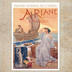 Albert Maignan "Ariane" (c.1906) Jules Massenet Opera - Mabon Gallery