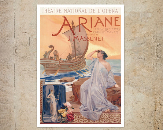 Albert Maignan "Ariane" (c.1906) Jules Massenet Opera - Mabon Gallery
