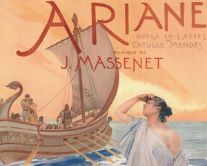 Albert Maignan "Ariane" (c.1906) Jules Massenet Opera - Mabon Gallery