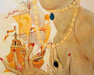 Alberto Vargas "Scheherazade" (c.1921) - Mabon Gallery