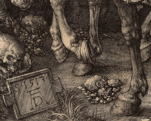 Albrecht Dürer "Knight, Death and The Devil" (c.1513) - Mabon Gallery