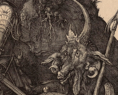 Albrecht Dürer "Knight, Death and The Devil" (c.1513) - Mabon Gallery