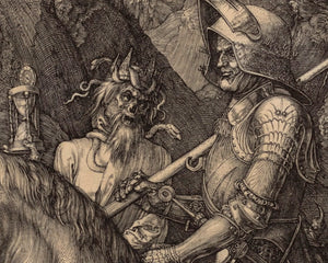 Albrecht Dürer "Knight, Death and The Devil" (c.1513) - Mabon Gallery
