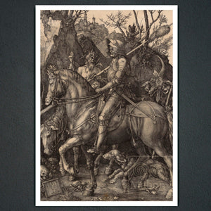 Albrecht Dürer "Knight, Death and The Devil" (c.1513) - Mabon Gallery