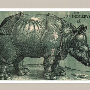 Albrecht Dürer "The Rhinoceros" (c.1515) - Mabon Gallery
