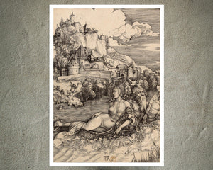 Albrecht Dürer "The Sea Monster" (c.1498) - Mabon Gallery