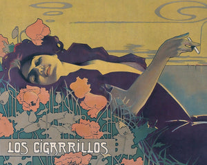 Aleardo Villa "Los Cigarillos Paris" (1901) - Mabon Gallery