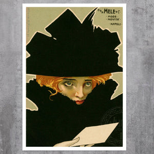 Aleardo Villa "Mele, Napoli" (c.1922) Vintage Tradecard - Mabon Gallery