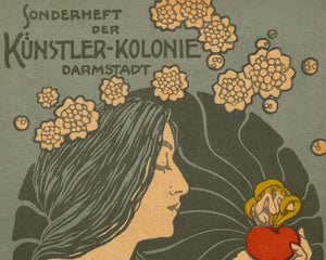 Alex Koch "Deutsche Kunst und Dekoration" (c.1900) Vintage Journal Cover Art - Mabon Gallery