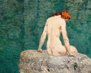 Alexander Rothaug "Am Nixenstein / Water Nymph" (c.1920) - Mabon Gallery