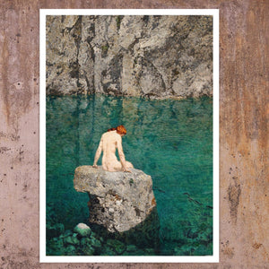 Alexander Rothaug "Am Nixenstein / Water Nymph" (c.1920) - Mabon Gallery