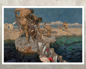 Alexander Rothaug "The Fruits of the Sea" (c.1930) - Mabon Gallery