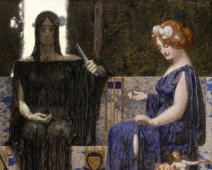 Alexander Rothaug "The Three Fates" (c.1910) - Mabon Gallery