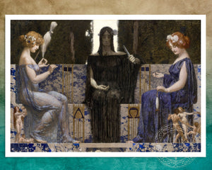 Alexander Rothaug "The Three Fates" (c.1910) - Mabon Gallery