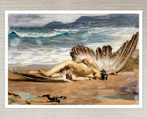 Alexandre Cabanel “The Death of Icarus” (c.1850) - Mabon Gallery