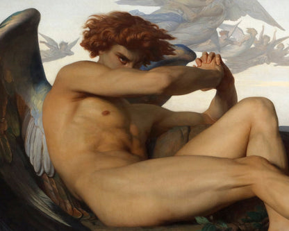 Alexandre Cabanel “The Fallen Angel” (c.1847) - Mabon Gallery