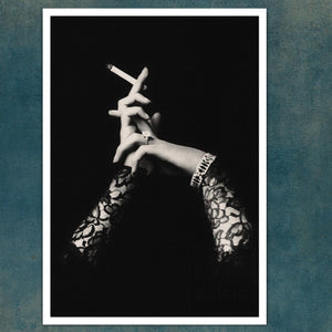 Alfred Cheney Johnston "Smoking" (c.1928) Vintage Photograph - Mabon Gallery