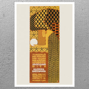 Alfred Roller "14th Viennese Secession Exhibition Poster" (c.1902) - Mabon Gallery