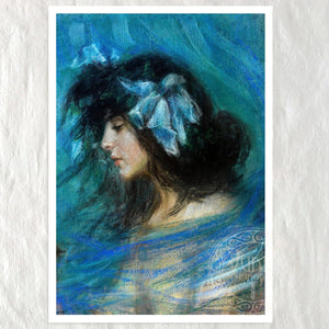 Alice Pike Barney "Dreamland" (c.1906) - Mabon Gallery