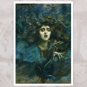 Alice Pike Barney "Medusa" (c.1892) - Mabon Gallery