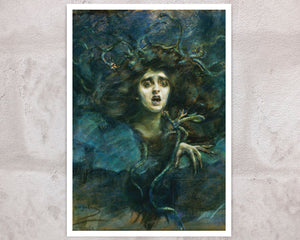 Alice Pike Barney "Medusa" (c.1892) - Mabon Gallery