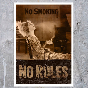 Alla Nazimova "No Smoking" (c.1920) - Mabon Gallery