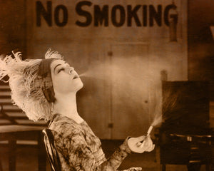 Alla Nazimova "No Smoking" (c.1920) - Mabon Gallery