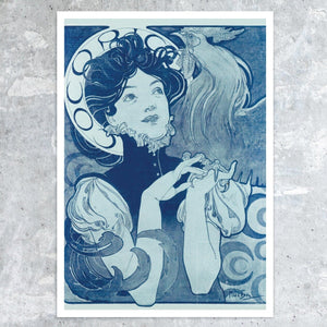 Alphonse Mucha "Cocorico" (c.1898) - Mabon Gallery
