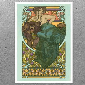 Alphonse Mucha "Documents Decoratifs - Plate 47" (c.1901) - Mabon Gallery