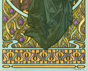 Alphonse Mucha "Documents Decoratifs - Plate 47" (c.1901) - Mabon Gallery