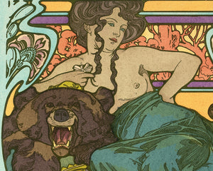 Alphonse Mucha "Documents Decoratifs - Plate 47" (c.1901) - Mabon Gallery