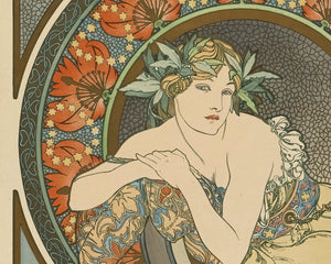 Alphonse Mucha "Exhibition Poster" (c.1899) - Mabon Gallery
