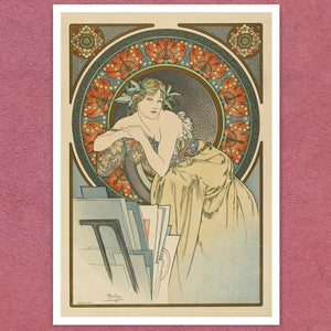 Alphonse Mucha "Exhibition Poster" (c.1899) - Mabon Gallery