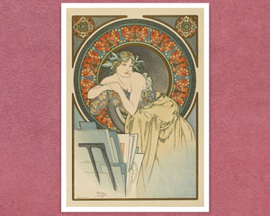 Alphonse Mucha "Exhibition Poster" (c.1899) - Mabon Gallery
