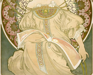 Alphonse Mucha "F. Champenois" (c.1897) - Mabon Gallery