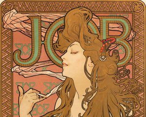 Alphonse Mucha "Job Cigarettes" (1896) - Mabon Gallery