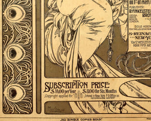 Alphonse Mucha "Weiner Chic" (c.1905) - Mabon Gallery