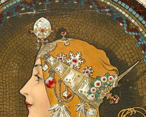 Alphonse Mucha "Whitman's Chocolate and Confections" (c.1920) - Mabon Gallery